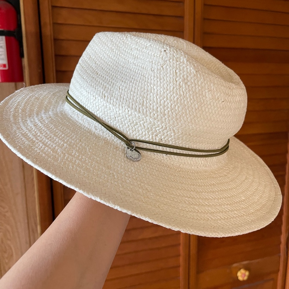 Rag & Bone Packable Woven Straw Fedora.